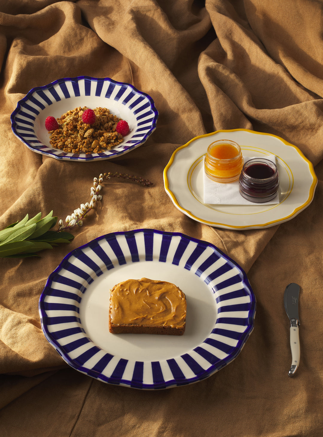 12 Piece Mixed Dinnerware Set with Pasta Bowl - RGR