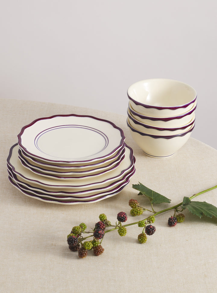 Darlene 12 Piece Dinnerware Set with Cereal Bowl