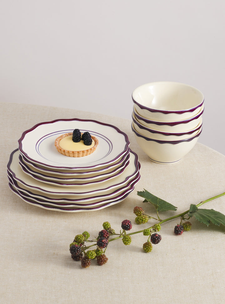 Darlene 12 Piece Dinnerware Set with Cereal Bowl