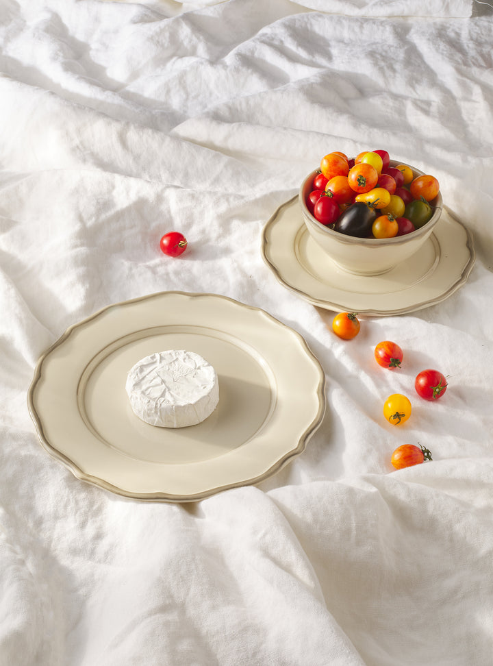 Sylvia 12 Piece Dinnerware Set with Cereal Bowl