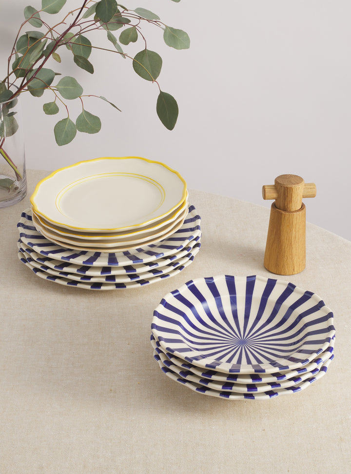 12 Piece Mixed Dinnerware Set with Pasta Bowl - MGM