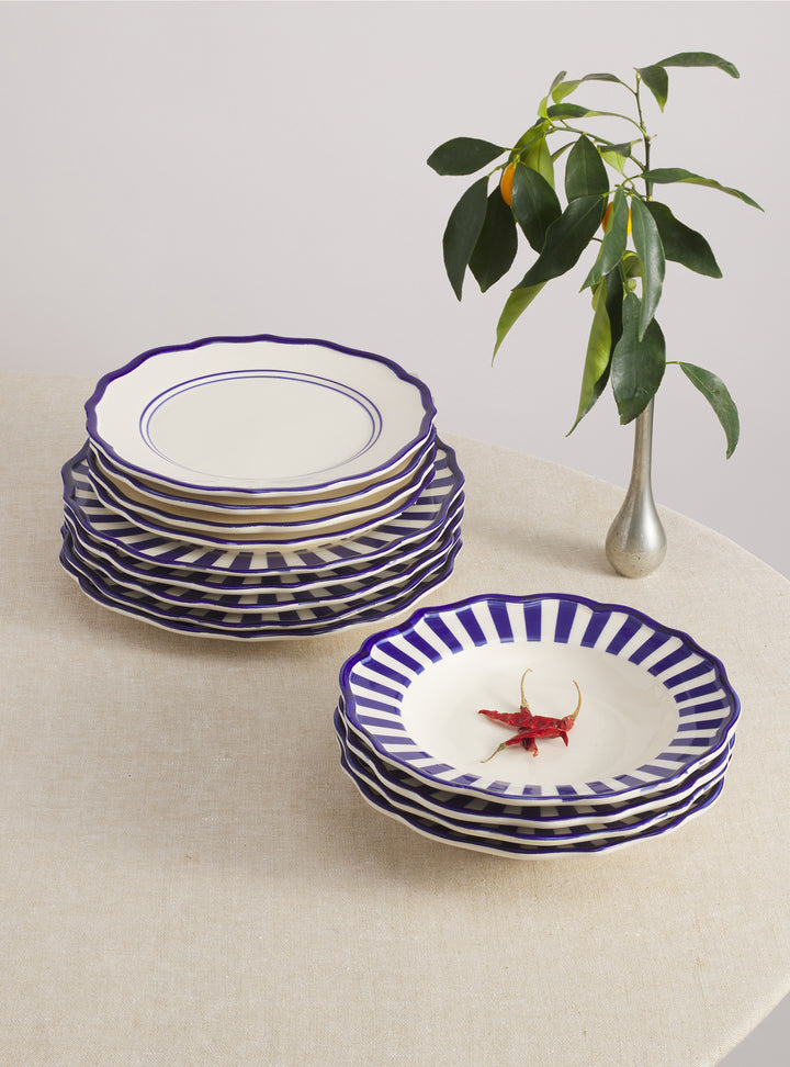 12 Piece Mixed Dinnerware Set with Pasta Bowl - RJR