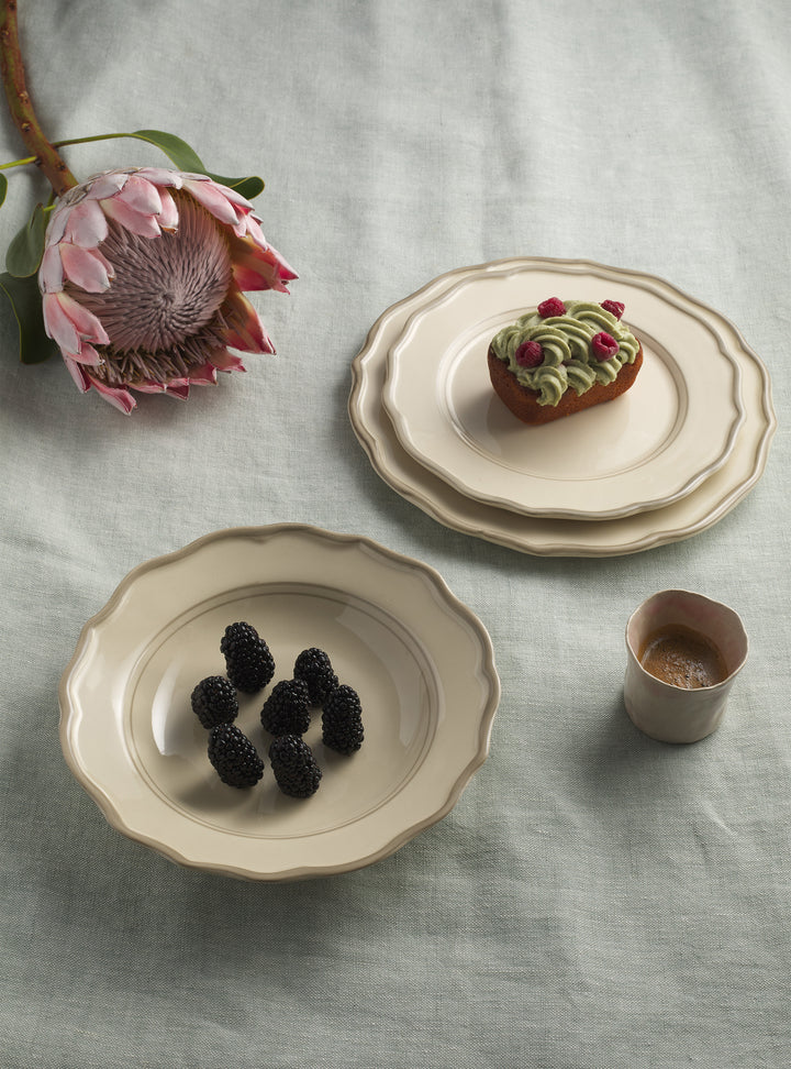 Sylvia 12 Piece Dinnerware Set with Pasta Bowl