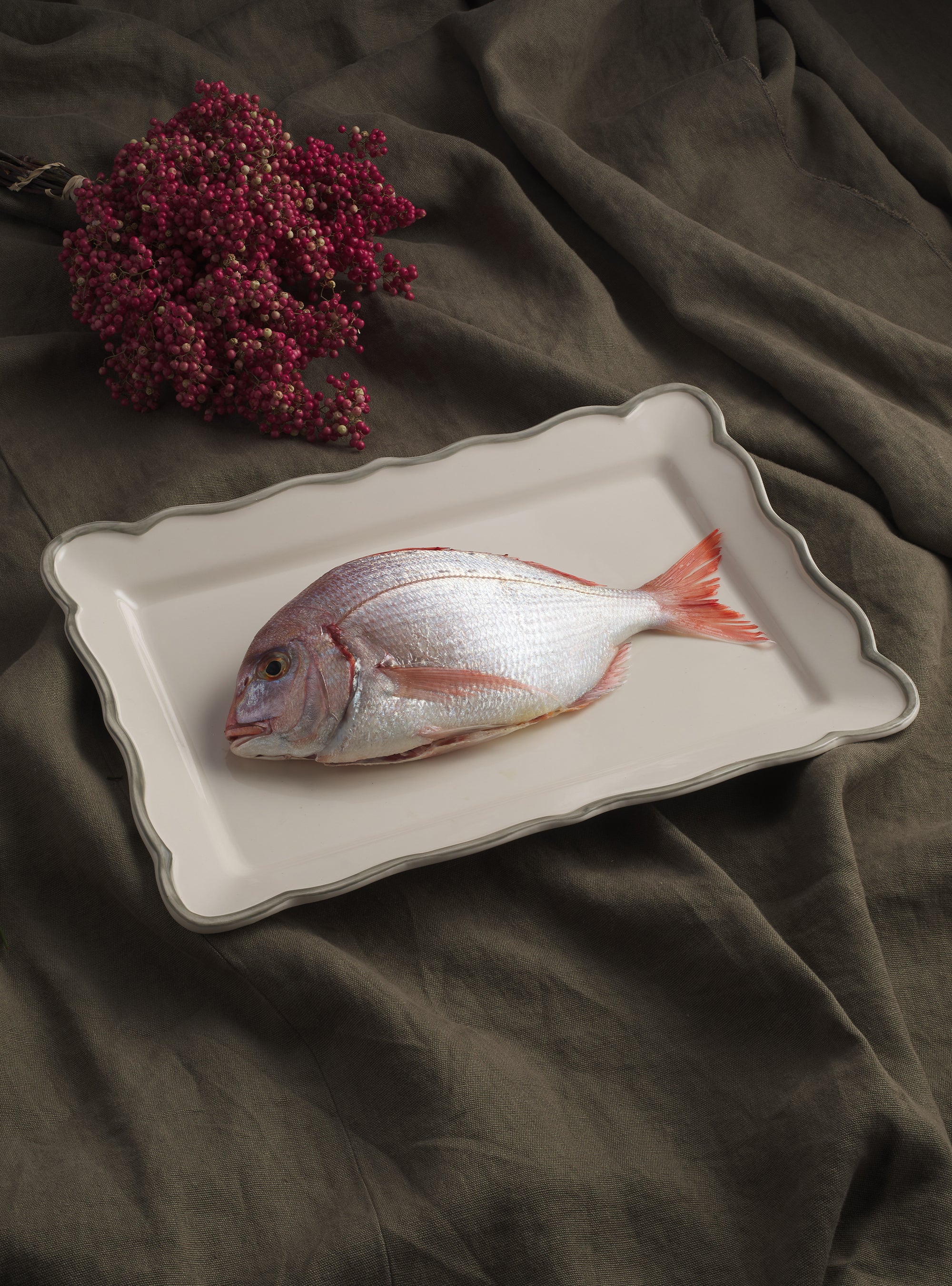 Sylvia Rectangular Platter – Maison Madison Home Sylvia Rectangular Platter – Maison Madison Home
