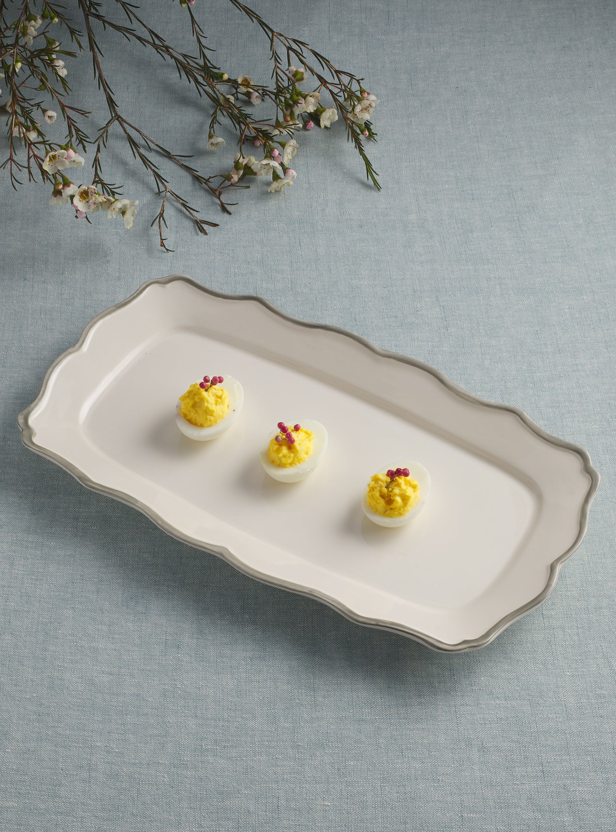 Sylvia Rectangular Tray – Maison Madison Home