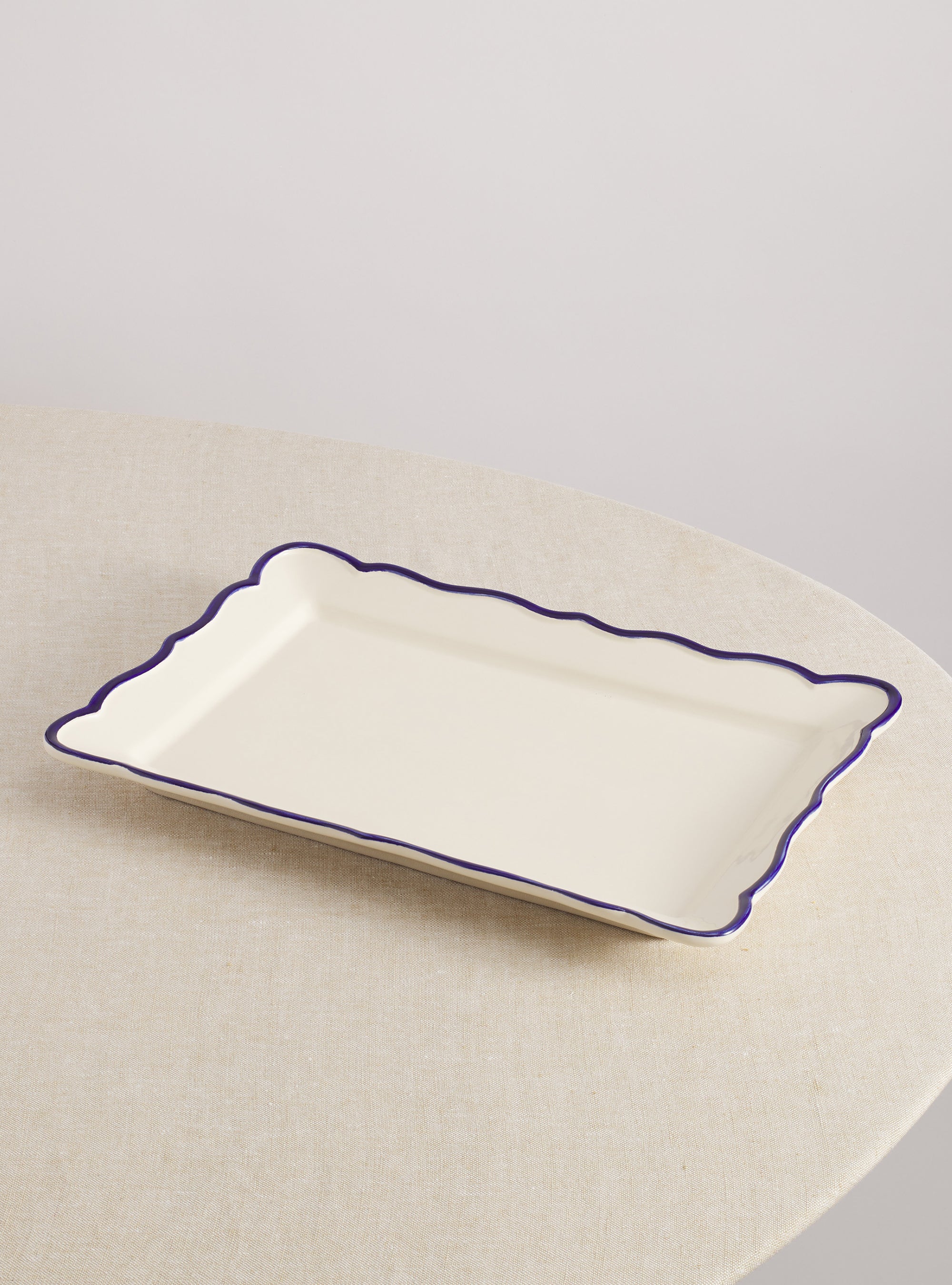 Rectangle serving plate hot sale